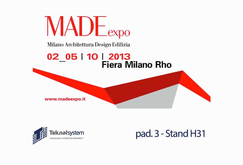 [:it]Teknalsystem al MADE Expo 2013[:en]Teknalsystem at MADE Expo 2013[:]